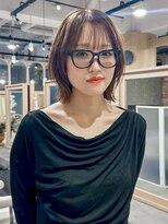 ネアン バイ エーケー 北花田(nean by AK)&nbsp;ブラウンショートボブ