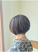 グラデーションショートボブ