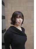 外ハネボブパーマ