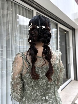 ロージーバイフーガヘアー 元住吉店(Rosy by FUGAhair) ツイン編みおろし♪