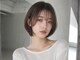 ユニバイリサ 天神大名店(uni by risa)の写真/カットカラー￥6200*透明感のあるショートヘアが得意な美容室◎ショートボブやウルフショートもお任せ◎天神