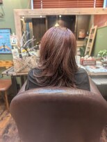 ミントルーム 西新井大師西(MINT room)&nbsp;白髪ぼかしハイライト&ピンクカラーで楽しんで！