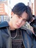 【メンズ】men'sカット+フェザーorシャドウパーマ 八王子