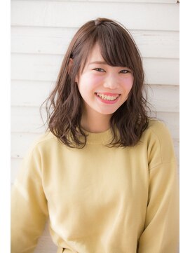 ガーデントウキョウ(GARDEN Tokyo) 【GARDEN TOKYO】クラシカルミディパーマにミルクティーカラー