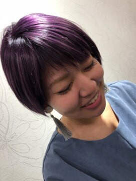 ポッシュ 原宿店(HAIR＆MAKE POSH) バイオレットカラー