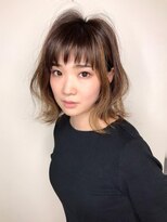 ヘアーアンドスパ フェリーチェ ミチ 野田屋町店(HAIR&SPA felice MICHI) 大人可愛い外ハネヘア