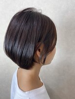 ヘア プロデュース キュオン(hair produce CUEON.) ショートボブ　×　ショコラブラウン