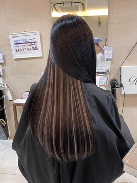 プライズ 池袋店(prize) ハイライトニュアンスストレートシアーカラー2156