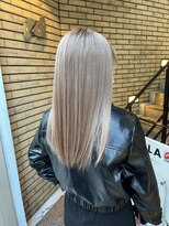 ラフ(LAFF)&nbsp;#黒髪#ボブルフ#ネビージュ#小顔#ワンレン