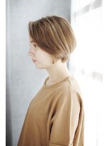 エトレプラスエヌ(ETTORE+n)&nbsp;20代30代40代 飾らないリアクション・透明感ボブ【西大寺】