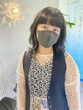 ギグスダブル 栄店(gigs double) ワイドバング×インナーカラー