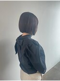 ぷつっとおさまりよく甘く甘くなく。/アッシュブラック