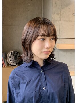 ラボヌールヘアーパルフェ 大宮西口店(La Bonheur hair parfait) 柔らかボブ × ベージュカラー　【parfait 松梨】