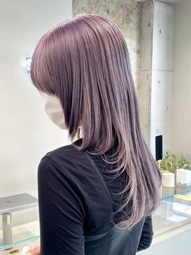 ソル ジングウマエ(SOL JINGUMAE) ダブルカラーピンクベージュベージュカラーケアブリーチレイヤー