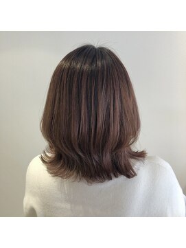 リュネッツ あざみ野店(lunettes) 【ブリーチカラー】ピンクベージュカラー