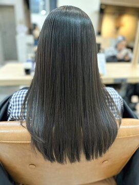 テトテ 三宮店(Tetote) 【tetote柴垣のサロンスタイル】艶髪ストレート/矯正系髪質改善