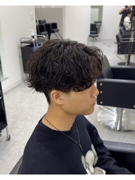 ブライト(BRIGHT) ［BRIGHT］マッシュ×波巻きパーマ［静岡/メンズ/静岡駅］