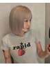 《syun指名限定今だけ特別価格》ミルクティーカラーケアブリーチ￥10000