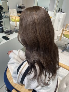 コト 福井大和田店(coto) ミルクティーベージュ　くすみカラー　福井美容室