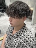 波巻きスパイラルパーマ/メンズパーマ/メンズカット/下北沢