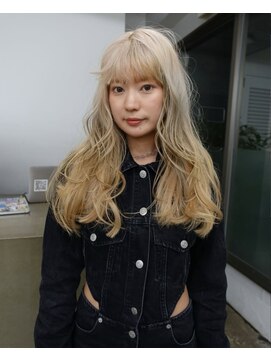 レコ 渋谷(LECO) ブロンドロングヘア