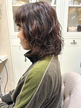 バブルス 所沢店(BUBBLES) カジュアルパーマスタイル