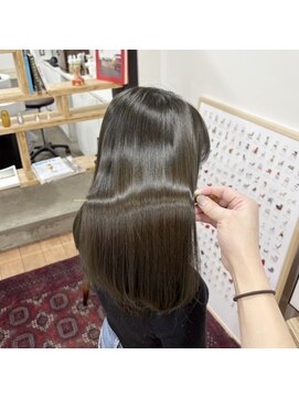 リコルド 学芸大学(Ricordo) チョコレートブラウン/オリーブブラウン/髪質改善カラー