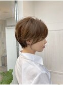 ショート/ショートボブ/くびれショート/ハンサムショート