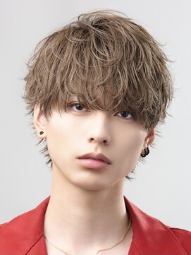 オーシャントーキョー ホワイト 原宿(OCEAN TOKYO WHITE) ランダムショートマッシュスパイラルパーマ王道