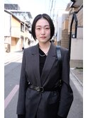 黒髪ボブスタイル