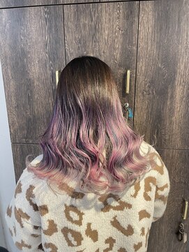 アジールヘア 池袋東口店(agir hair) ★ラベンダーミルクティー/ハイライト/ピンク/レイヤー/池袋東口