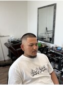 坊主フェード