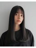 前髪カット+前髪矯正(炭酸泉付) ￥7980【Rosso六町店】