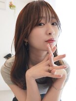 アミー 駒澤(Ammy komazawa)&nbsp;モカブラウン/レイヤーカット/レイヤー/顔周り/ミディアム/