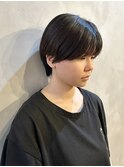 メンズライクジェンダーレスコンパクトマッシュショート