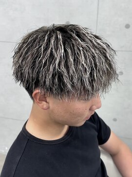 エデアンホンテン メンズサロン(EDEAN 本店 （旧：EDEAN 上通）) 熊本メンズカット MEN'S HAIR パイルツイスト ホワイトメッシュ