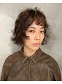 ニュアンスパーマ/レイヤーボブ[中崎町/梅田駅］