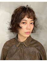 キーチェ 梅田中崎町(keych)&nbsp;ニュアンスパーマ/レイヤーボブ[中崎町/梅田駅］