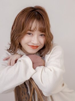 【岡山駅前】《カット＋オーガニックカラー\4000》旬のカラーもコスパ良くキレイにしたいならココ！