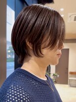 ジアン バイ ミルボン 西宮ガーデンズプラス(GIEN by milbon)&nbsp;ショートボブ/くびれショート/白髪ぼかし/白髪ぼかしハイライト