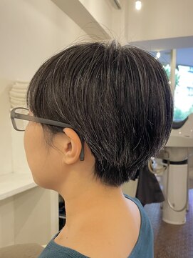 ひし形小顔ショート30代40代【恵比寿KIMIDORI】