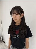 黒髪/クラゲヘアー/オリーブグレー/小顔/ココアベージュ/沖縄市