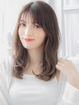モッズヘア 上尾西口店(mod's hair)&nbsp;外国人風シースルーバングバタフライカットh4上尾20代30代40代