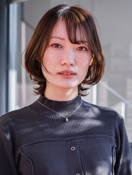 ヘアークラフト(Hair Craft) ショートウルフ×ニュアンスパーマ【岡山】レイヤーカット