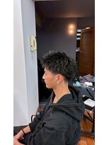 ザデイトウキョウ 表参道 青山(THE DAY TOKYO)&nbsp;表参道駅MEN’S/ニュアンスパーマ/刈り上げセンターパート