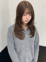 ラグナ(LAGUNA)&nbsp;【レイヤーカット/ヘーゼルベージュ/透明感カラー/20代】