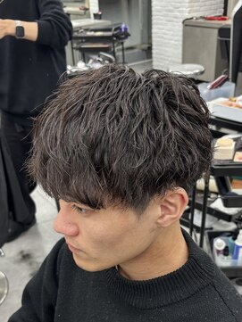 オーバルバイアピッシュ(OVARL by apish) 縦落ちパーマ/ツイスパ/メンズパーマ