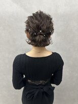 ロウ 札幌(ROW)&nbsp;ヘアアレンジ/ヘアセット/お呼ばれアレンジ