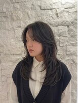 アース 藤沢店(HAIR&MAKE EARTH)&nbsp;【レイヤーカット×ワンカールコテ巻きパーマ】
