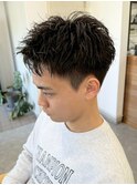 宇都宮メンズカットメンズパーマツイスパ波巻きスパイラルパーマ